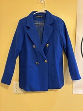 Women s Blue Blazer Size Medium