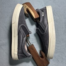 Taos Shoes Dandy Slip on Womens 9 Charcoal Gray Low Top Sneakers Causal Comfort