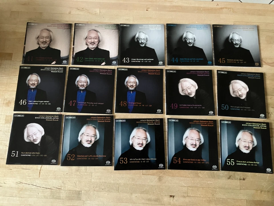 J.S. Bach, 53 Cantatas, Masaaki Suzuki, Bach Collegium Japan 15 SACD BIS RECORDS - Bild 3 von 4