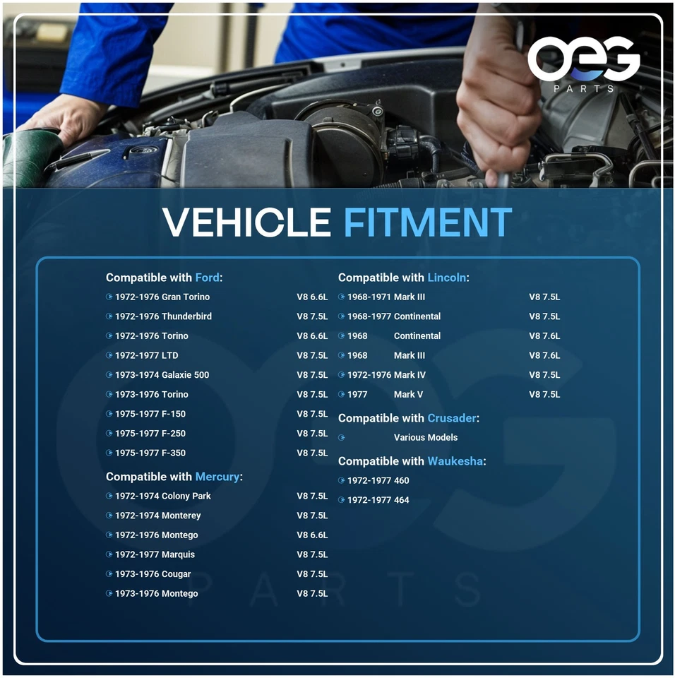 New Starter For Lincoln Continental & Mark III IV V 68-77 D6AZ-11002-A SG-0050R - Image 4 of 4