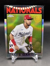 2021 Topps Chrome - 1986 Topps Baseball Luis Garcia #86BC-19 35th Anniversary RC