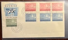 Sweden 1956 Olympic FDC on cachet cover