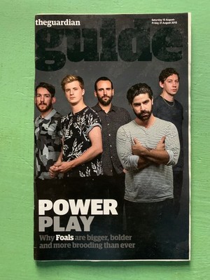 THE GUIDE mag 15-August-2015 FOALS John Kearns MC Bugzy Malone Annie Nightingale