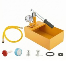 Pressure Testing Pump Kit with Gauge and Tank Portable for Plumbing Systems