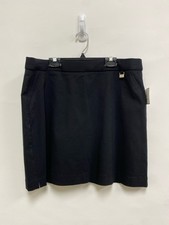 NWT Rafaella Size XL Black Ladies Skort