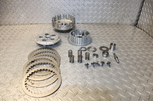 93 / 96 Kawasaki KLX650 / KLX 650 Engine Clutch Basket Plates Set OEM