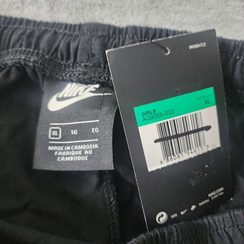 Nike Cabana Jersey Cotton Shorts Youth XL New with Tags AQ9055 010 - Picture 2 of 4