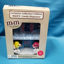 2008 M&M Candy Dispenser Replica of Walgreen First Store Candy Dispenser