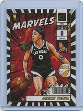 2025 Panini Donruss Net Marvels Press Proof Jackie Young WNBA #15 Las Vegas Aces