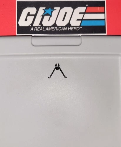 GI Joe Cobra Saw Viper 1990 Bipod Accessory Original 90's Hasbro Unbroken