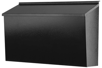 Wall Mounted Galvanized Steel Mailbox Large Capacity Rust Proof Outdoor House