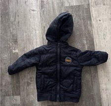 Kids Headquarters Toddler Blue Heavy Snow Jacket Double Zip Winter Coat 24M