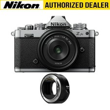 Nikon Zfc Mirrorless Camera with 28mm Lens and FTZ II Mount Adapter