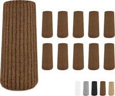 48 Pcs Brown Premium Chair Leg Socks Protectors for Hardwood Floors - Not Fallin