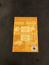 Namco Museum N64 Manual