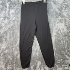 Hanes EcoSmart Black Sweatpants YXL 18-20 Joggers Pockets EUC Cotton Poly