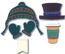 SNOWMAN ACCESSORIES Steel Die Cutting Die Impression Obsession DIE885-Q New