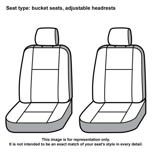Covercraft Polycotton Seat Covers 1st Row for Ford F-Series - Picture 3 of 3