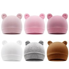 BQUBO 6 Pack 0-3 Months 6 Pack: White/Grey/Pink/Flesh Pink/Light Blush/Caramel