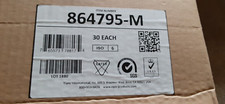 EPIC Disposable Blue 3-Pocket Lab Coats Size M Factory sealed Bag of 30 864795-M