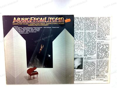 Various - Music From Utopia GER 2LP 1985 FOC + Innerbag .