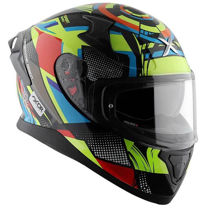 Axor Agv Joker Helmet AXOR APEX VIVID YELLOW FULL FACE - Main Image