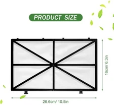 9991433-R4 Spring Cartridge Filter Panels,4 Pack Robotic Pool Cleaner Filter NEW