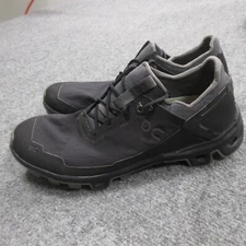 On Cloud Shoes Womens Size 9.5 Black Cloudventure Peak Sneaker Rock Running