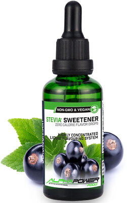Stevia Flavor Drops Flavour Flav Drops Aroma Zucker flüssig 50ml