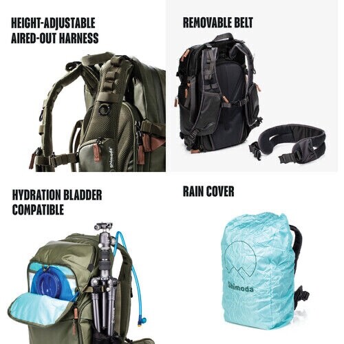 Shimoda Designs Explore v2 35L Photography Backpack Black 520-158 *No Core Unit* - Picture 12 of 13