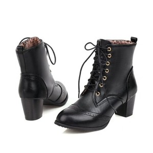 brogue ankle boots womens
