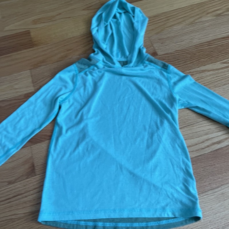 Stio Kids Divide Hooded Pullover Size Small Green
