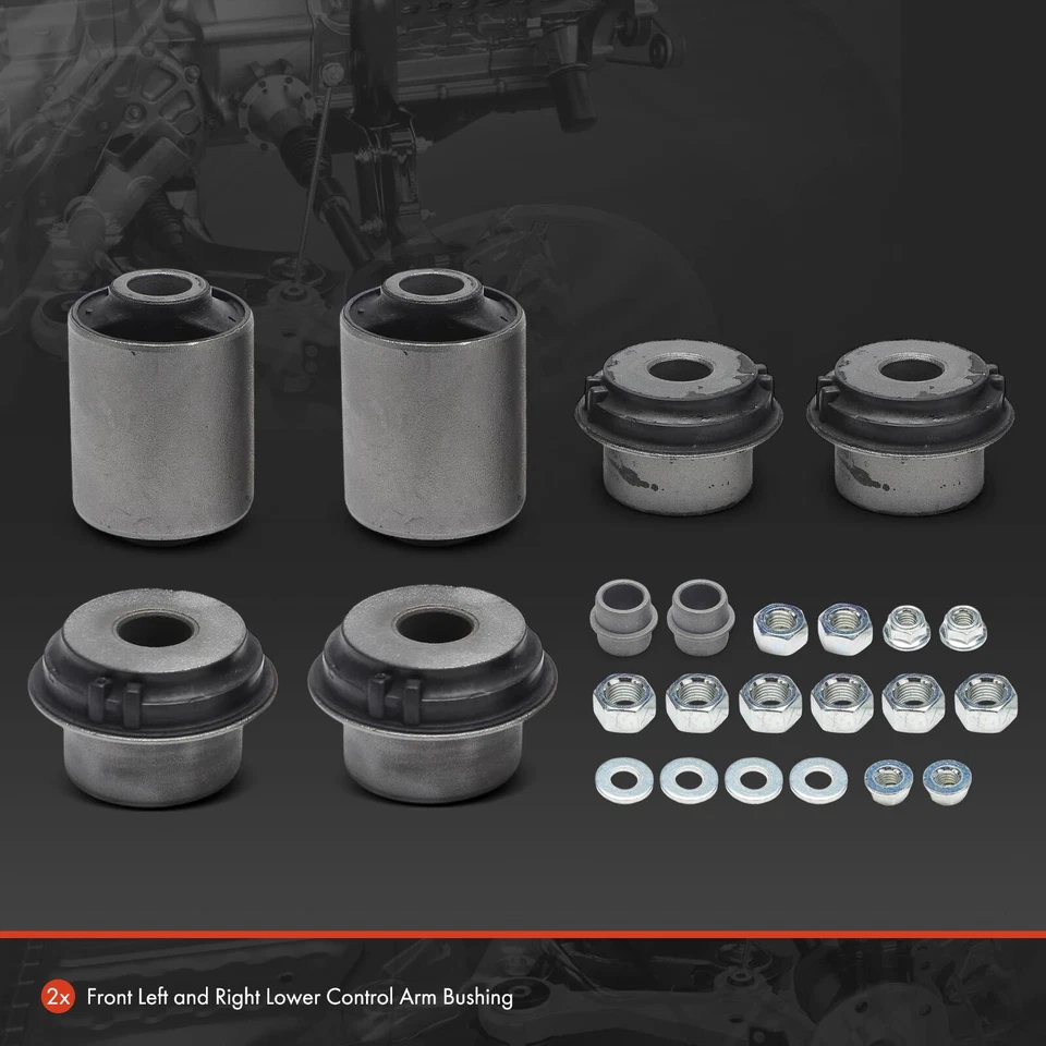 Комплект втулок переднего нижнего рычага управления 6 шт для Mercedes-Benz C280 1998-2000 SLK230 - Изображение 3 из 4