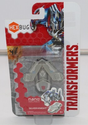 Hex Bug Transformer Bots - Nano - Silver Knight - NEW - 