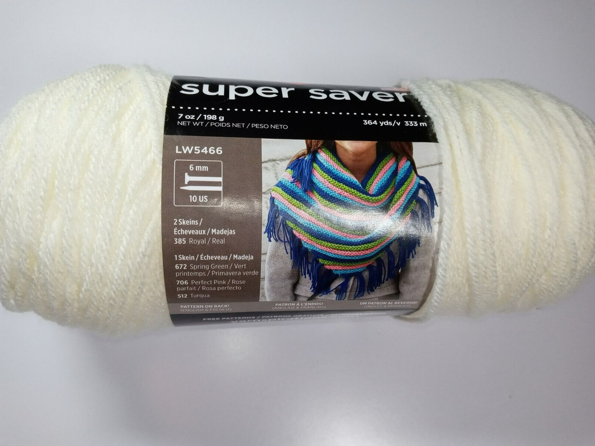 Compra Al Por Mayor: Red Heart Super Saver Paquete De 2 Ne N, 5 Oz Cada Madeja~p86688515