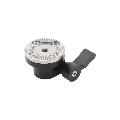 CAMVATE Aluminium ARRI Rosette M6 Thread Mount & 15mm Rod Holder For 15mm Rod