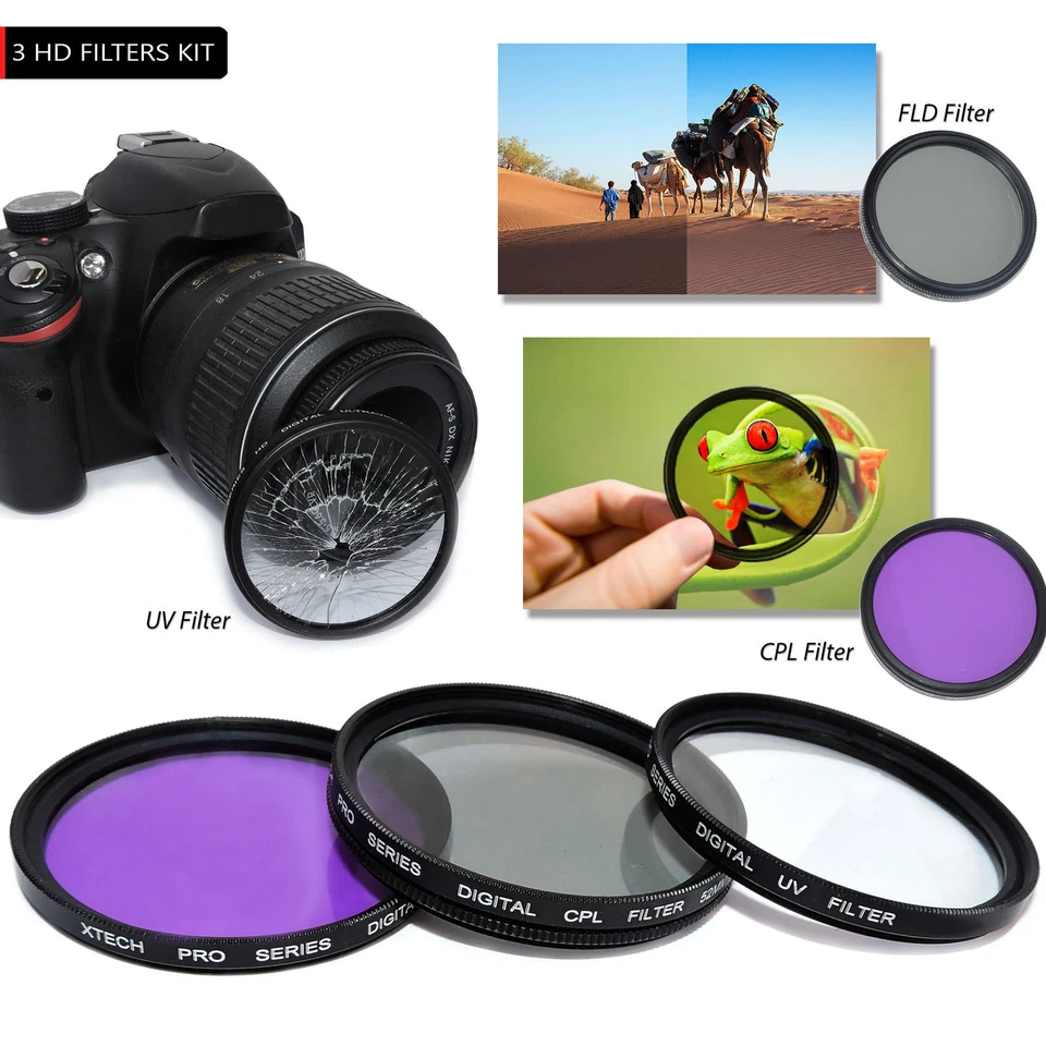 Canon EF-S 18-55mm f/3.5-5.6 IS STM + ACCESSORIES FOR CANON EOS REBEL T3 T5 T3I - Image 3 of 4