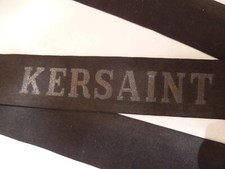 KERSAINT 1931-1942 C.Torpilleur Marine Ruban légendé de bachi ORIGINAL cap tally