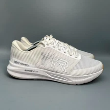 TYR SR-1 Tempo Mens 12 Womens 13.5 White Lace-Up Low Athletic Running Sneakers