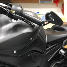 For 2011 2012 2013 Yamaha FZ8 / Vmax 1700 Motorcycle Handle Bar End Side Mirrors