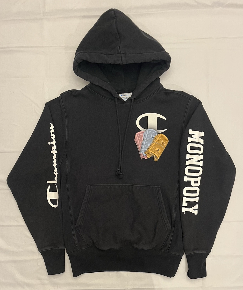 Champion x Monopoly Hasbro Men's Small Reverse Weave Hoodie
