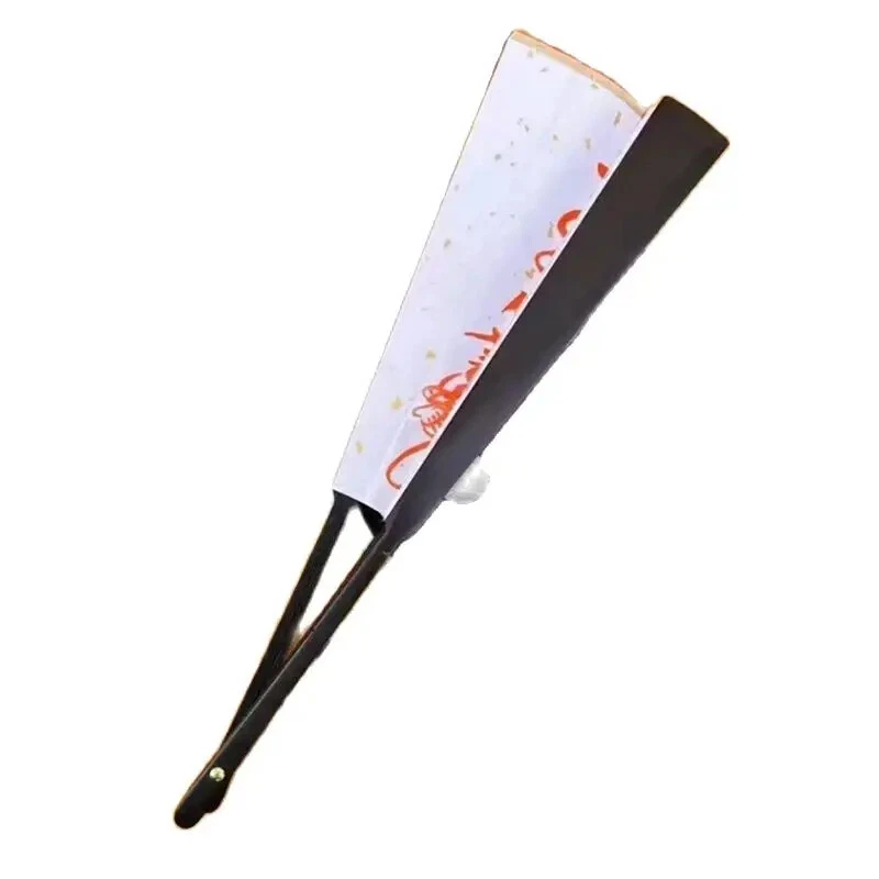 1件装道家折叠风扇五雷五路宣纸吉祥 — 第 2/3 张图片