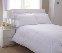 Charlotte Thomas Laura Duvet Cover Set King Size White Charlotte Thomas Laura Duvet Cover Set King Size White