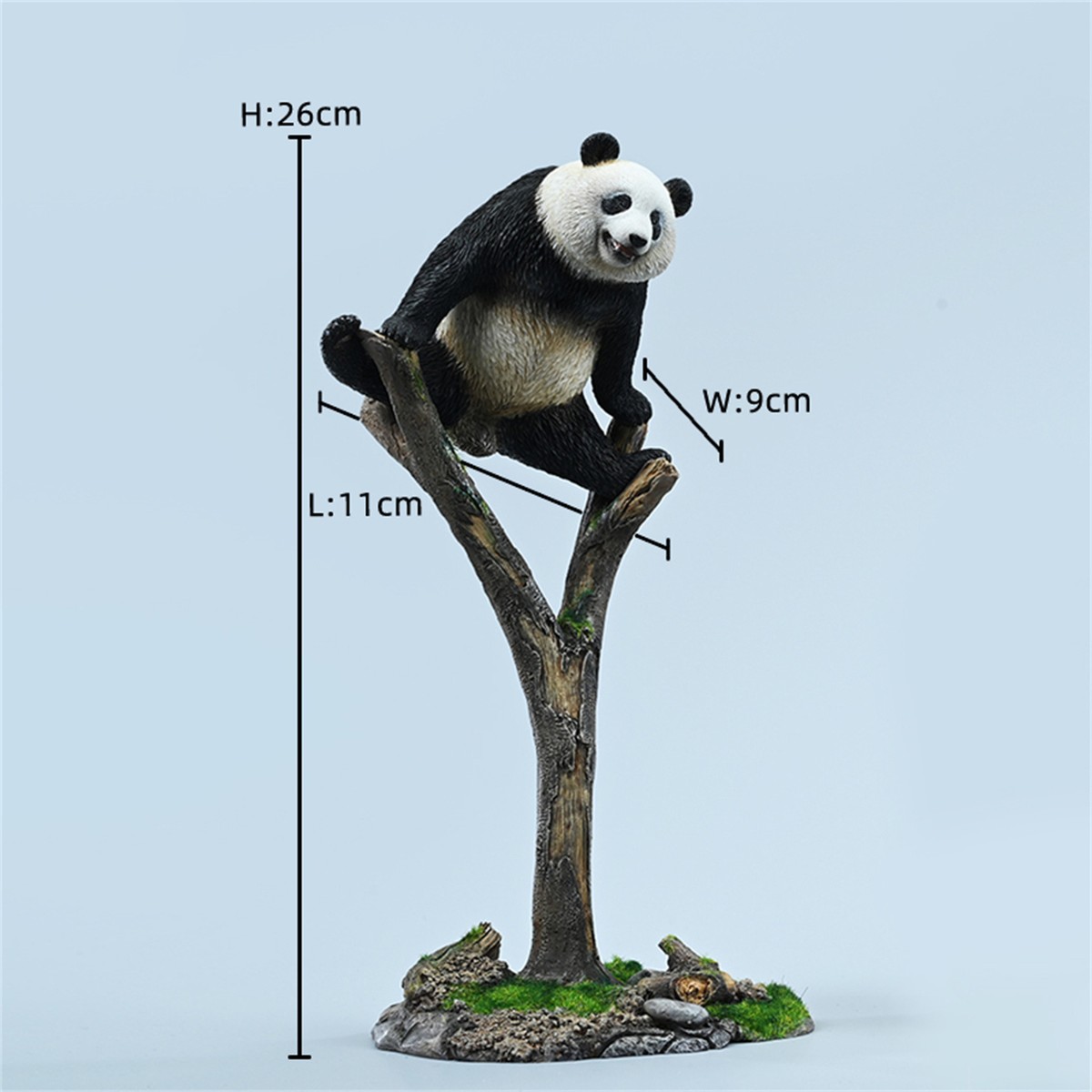 J&K animals ぱんだ JXK 1/12 Giant Panda The Third Prince Menglan Figure Scene Model
