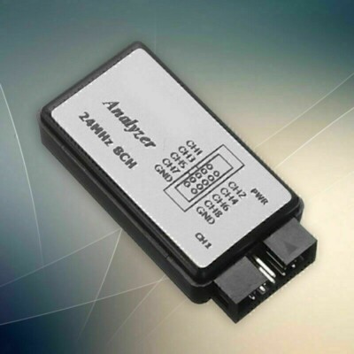 1x USB Logic Analyzer Device 24MHz 8CH kompatibel mit Saleae Oszilloskop Set 