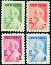Dominican Republic #664-667 Juan Pablo Duarte Postage Latin America 1970 MLH