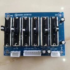 6-Band Stereo Two Channel EQ Equalizer Effects Adjustable Audio Tone Board