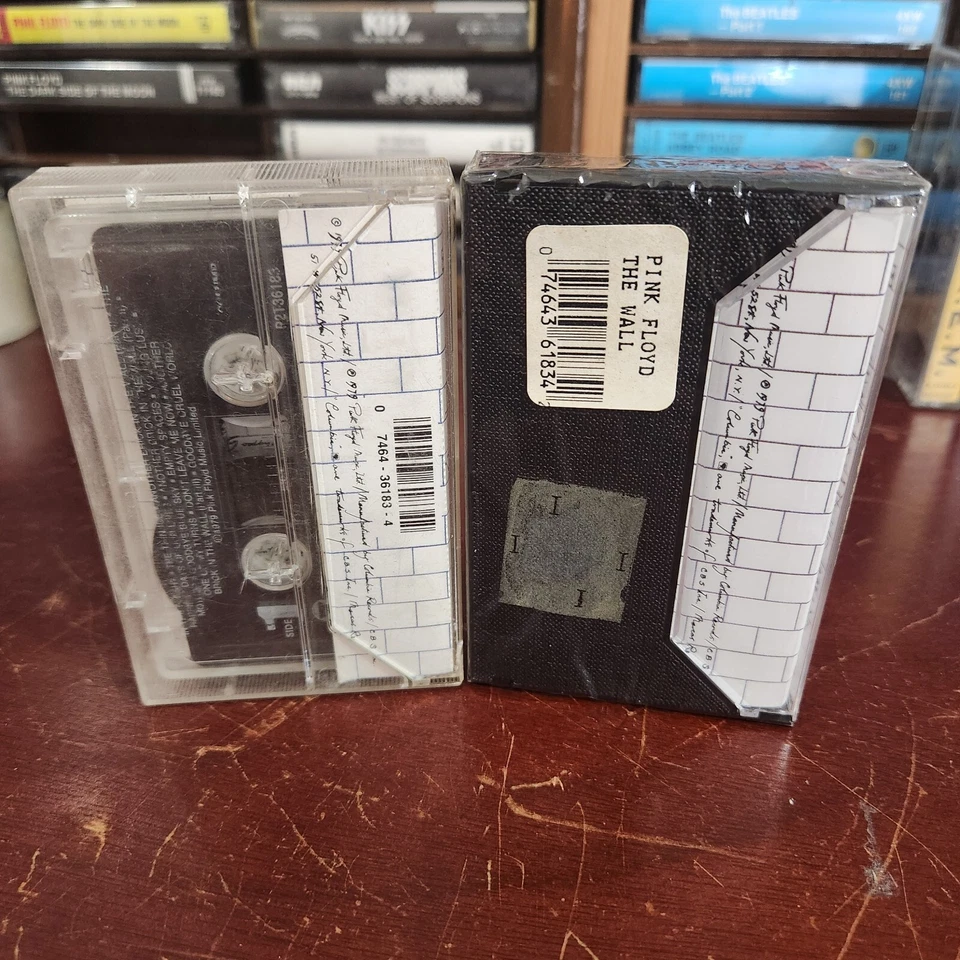 Pink Floyd - The Wall Cassette Tapes/ 1 Sealed, 1 Used  - Image 3 of 4