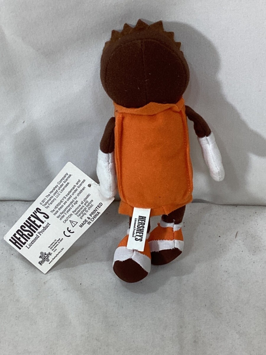 【タグ付美品】Hershey's Reese's ぬいぐるみセット 2011 Hershey' Reeses Peanut Butter Cup Plush Figure Doll New