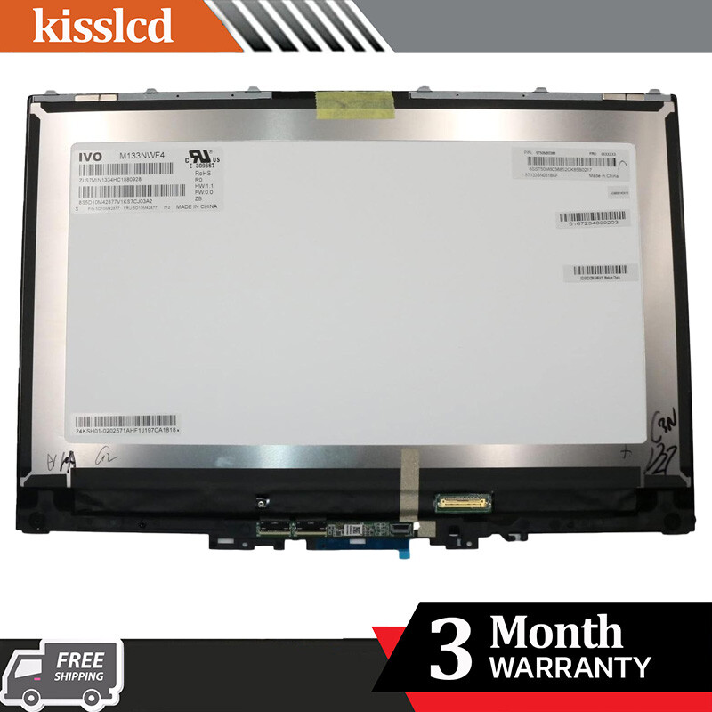 Schermo LCD Touch 13.3 FHD Per Lenovo Yoga 720-13IKB - 5D10N24290 Con Cornice - Nuovo Originale